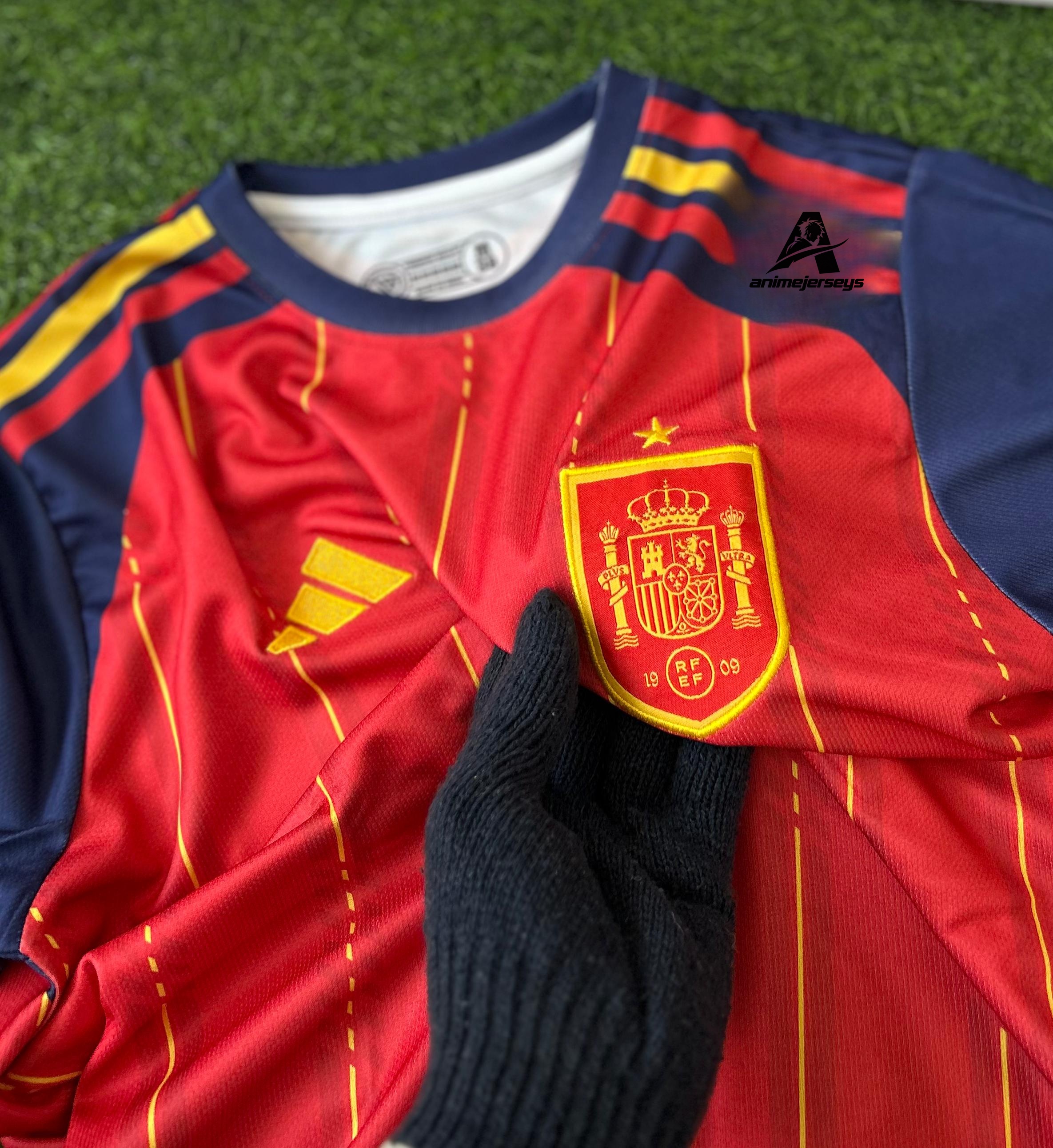 SPAIN 2026 WORLD CUP HOME KIT, HALFSLEEVE EMBROIDERY