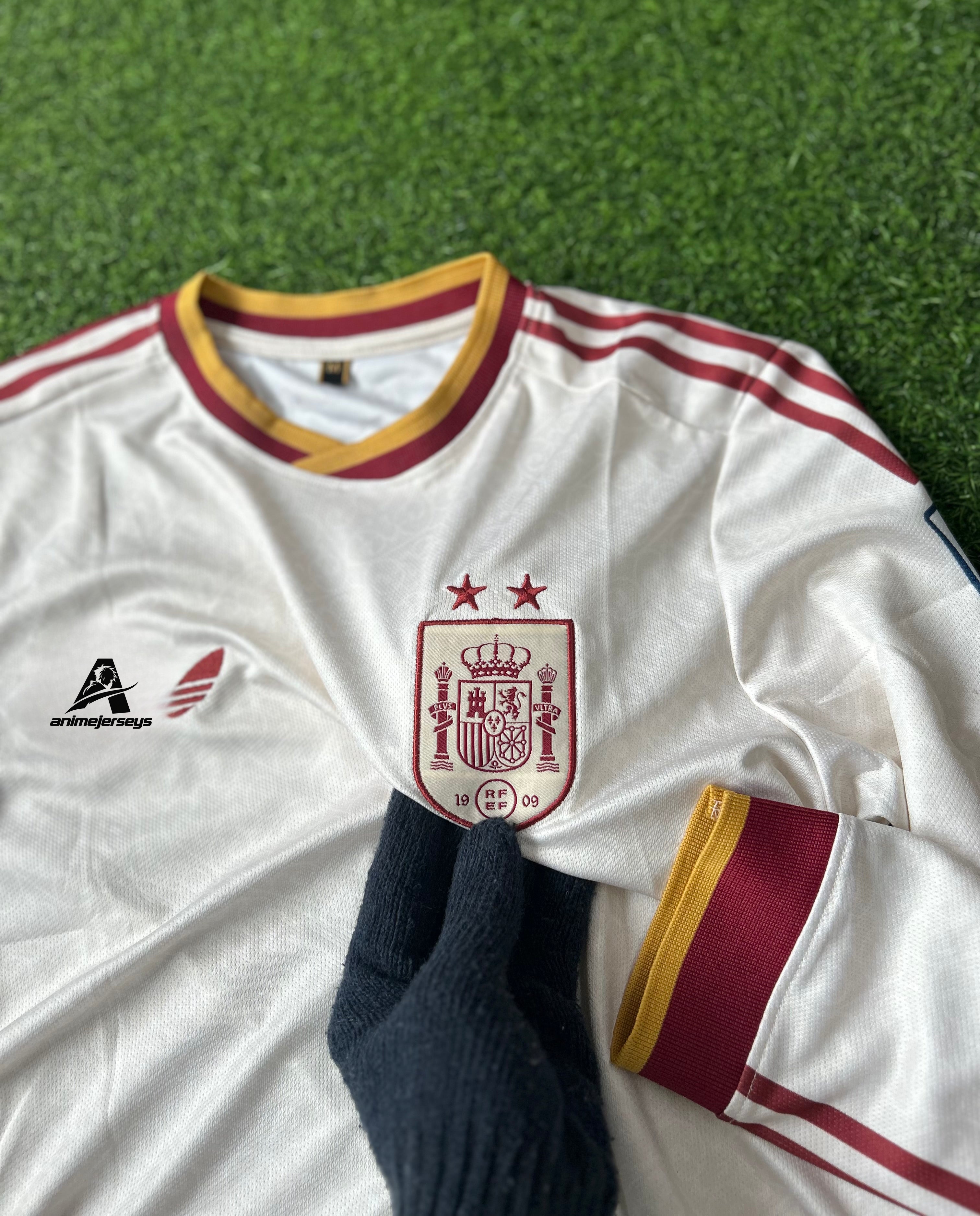 SPAIN 2026 AWAY JERSEY, FULL SLEEVE EMBROIDERY