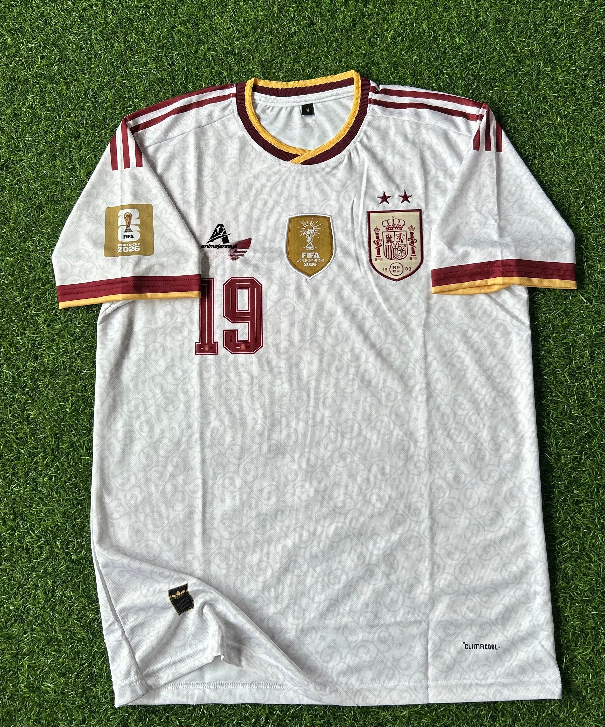 SPAIN 2026 AWAY JERSEY, HALF SLEEVE EMBROIDERY