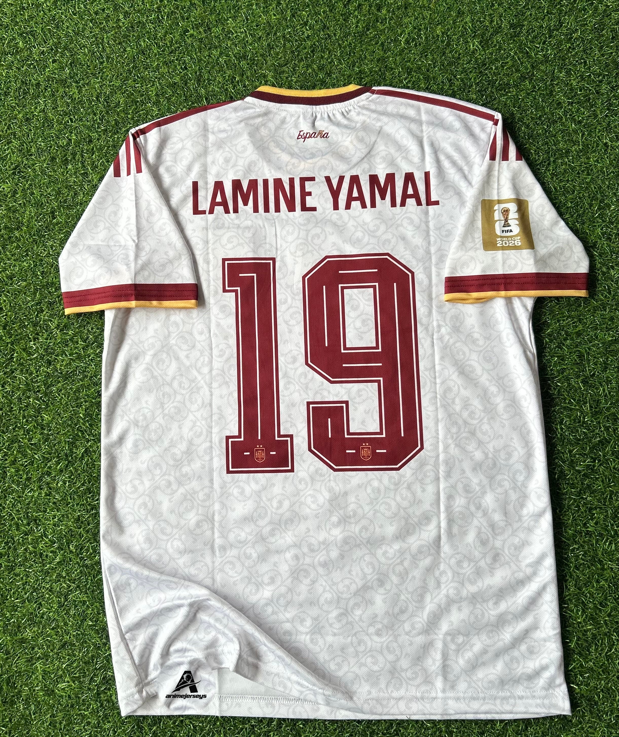 SPAIN 2026 AWAY JERSEY, HALF SLEEVE EMBROIDERY