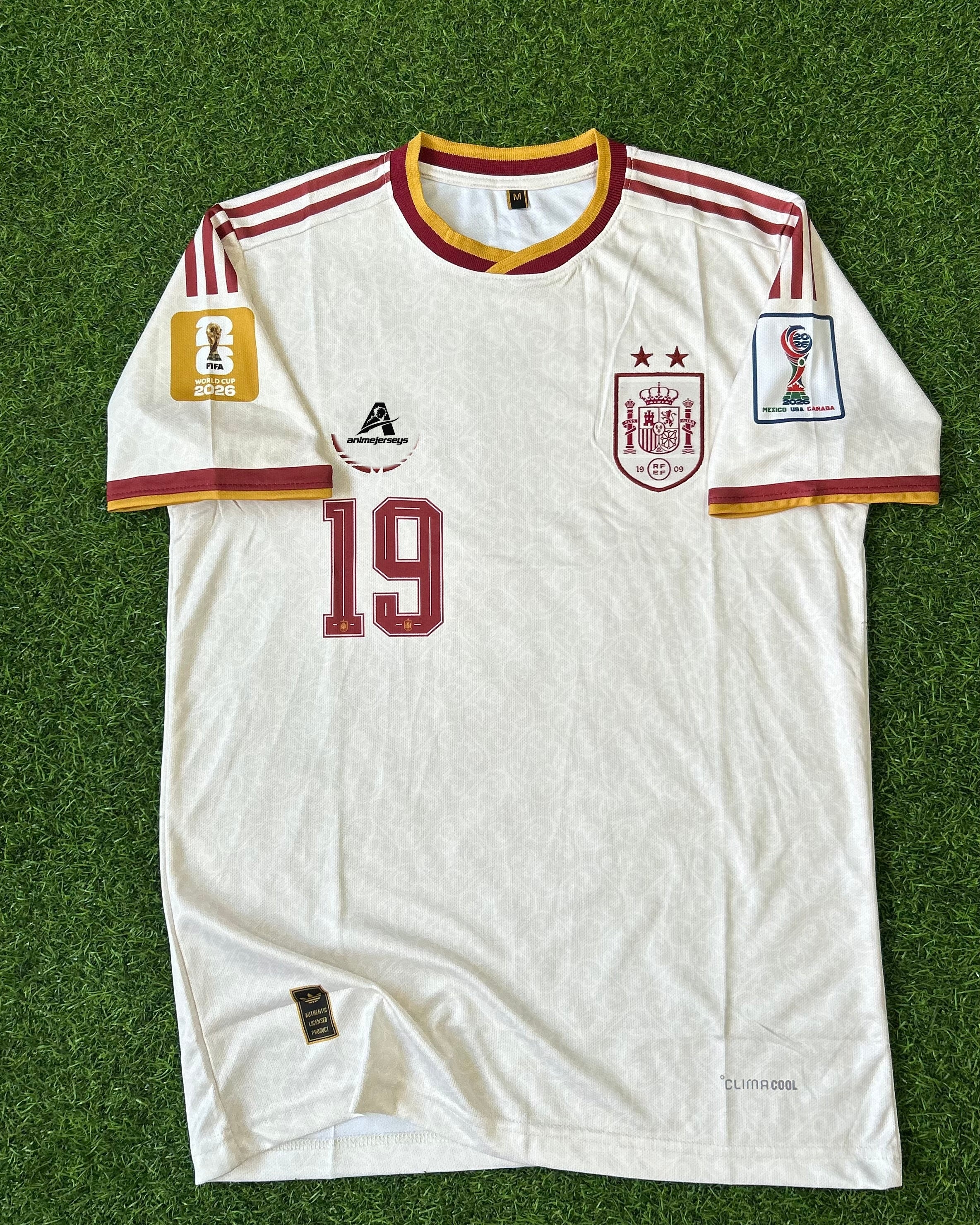 SPAIN 2026 AWAY JERSEY, HALF SLEEVE EMBROIDERY
