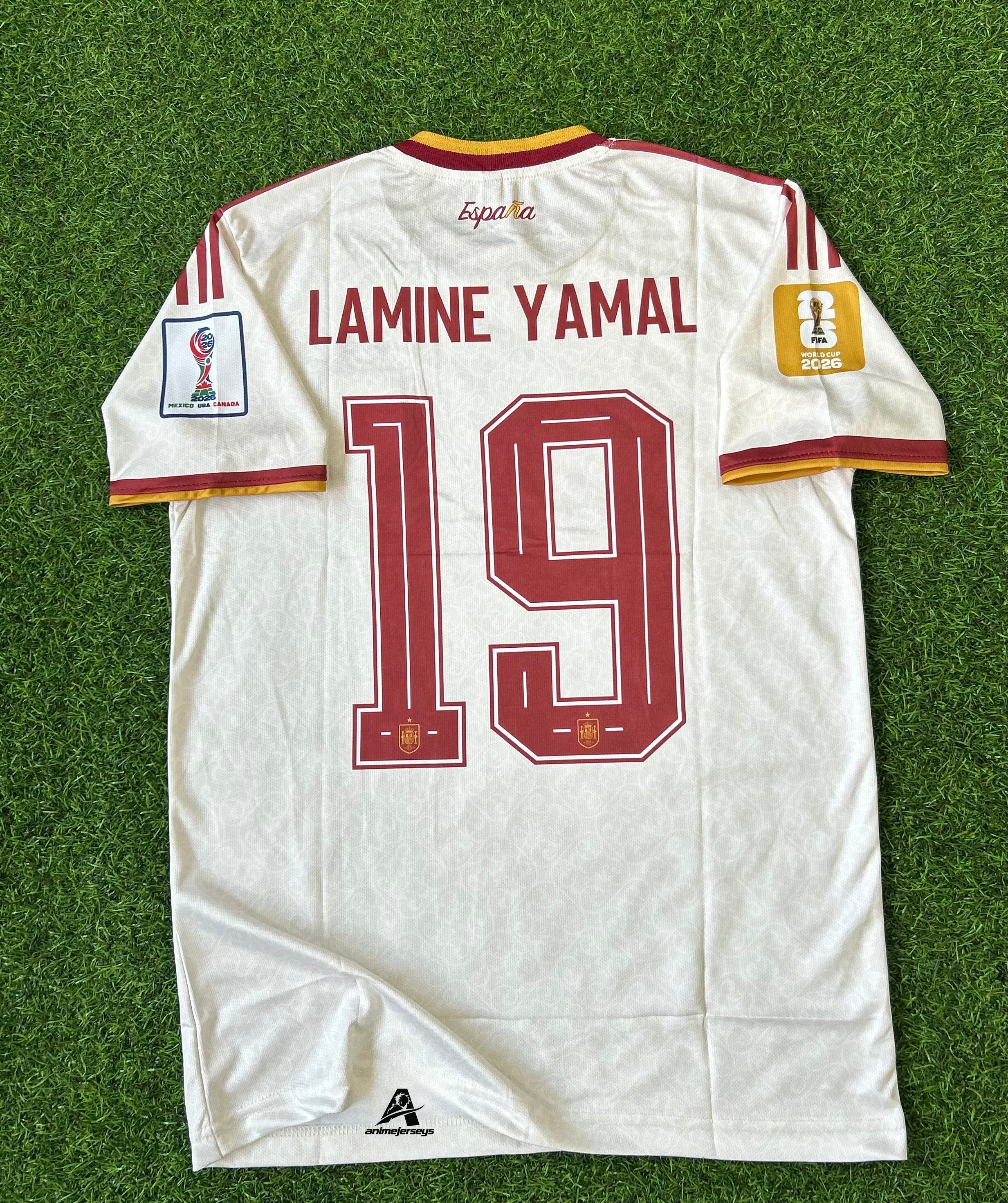 SPAIN 2026 AWAY JERSEY, HALF SLEEVE EMBROIDERY