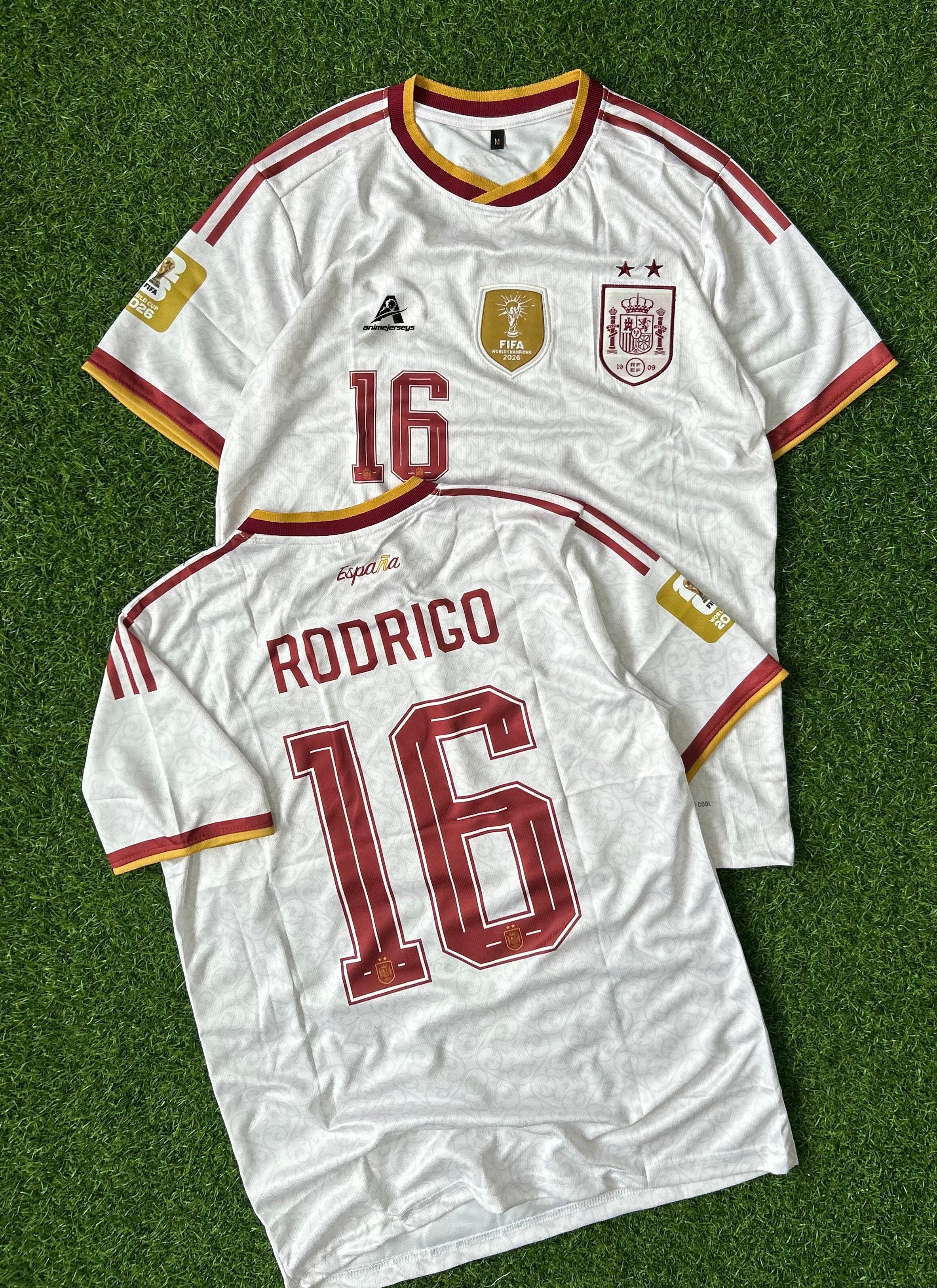 SPAIN 2026 AWAY JERSEY, HALF SLEEVE EMBROIDERY