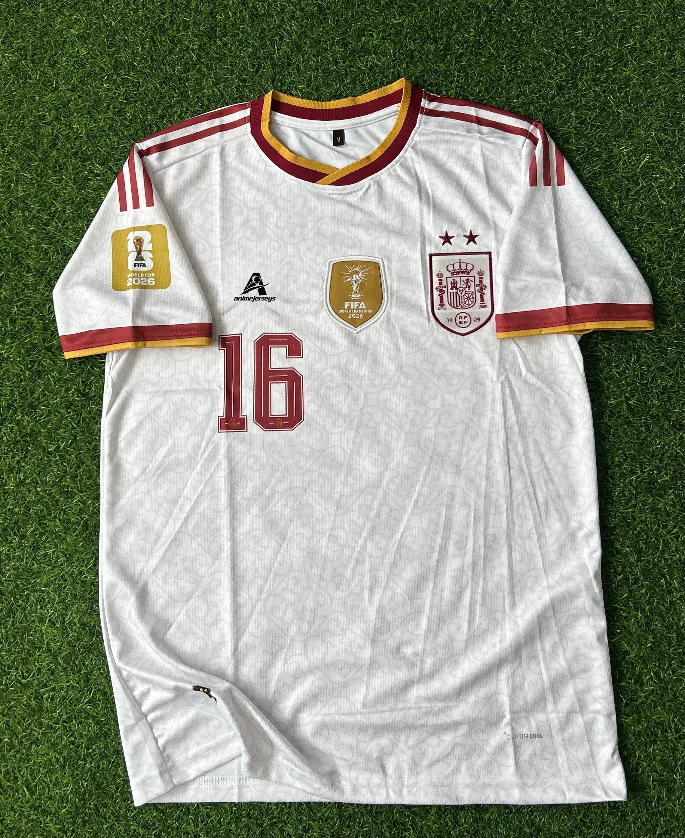 SPAIN 2026 AWAY JERSEY, HALF SLEEVE EMBROIDERY