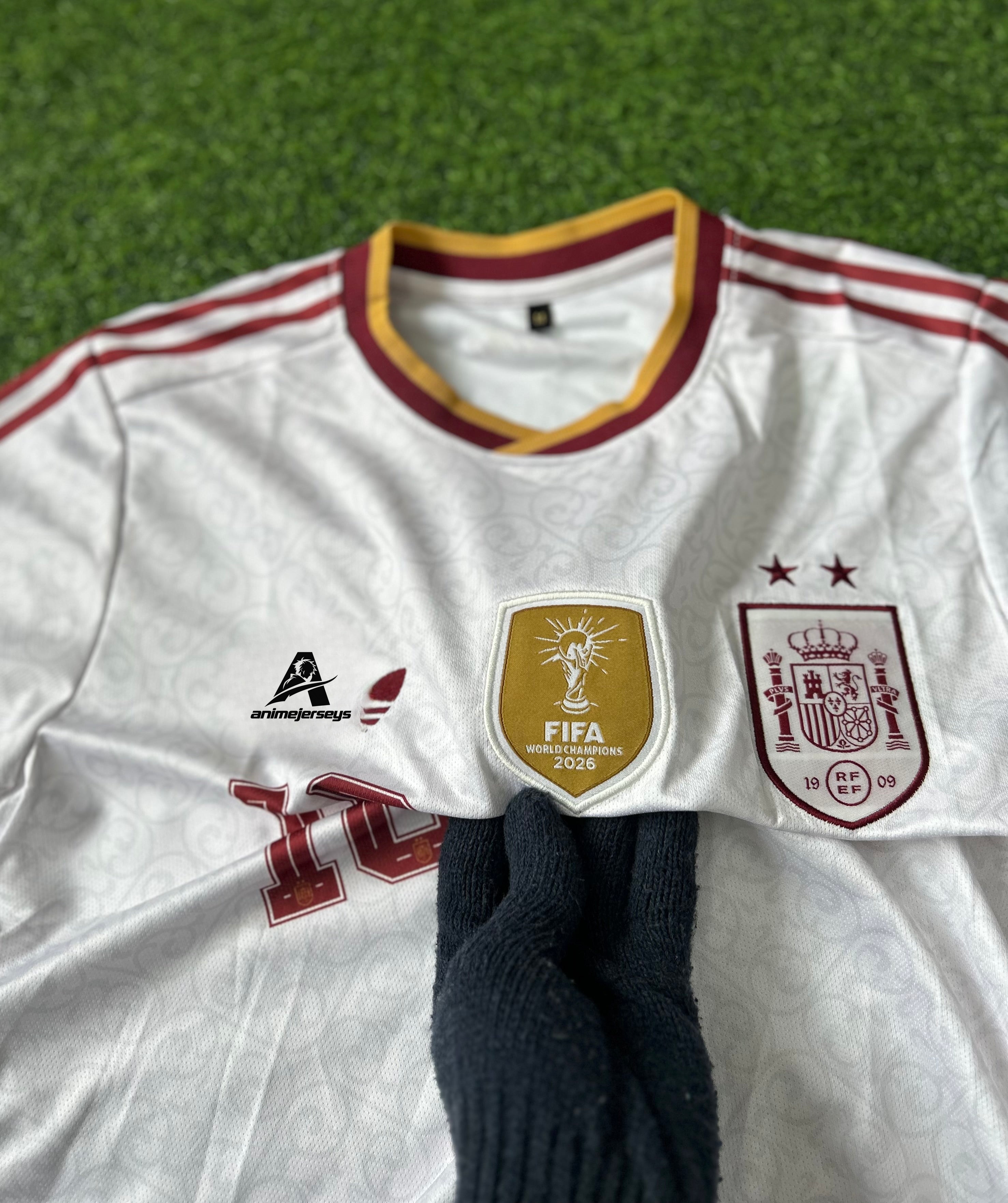 SPAIN 2026 AWAY JERSEY, HALF SLEEVE EMBROIDERY