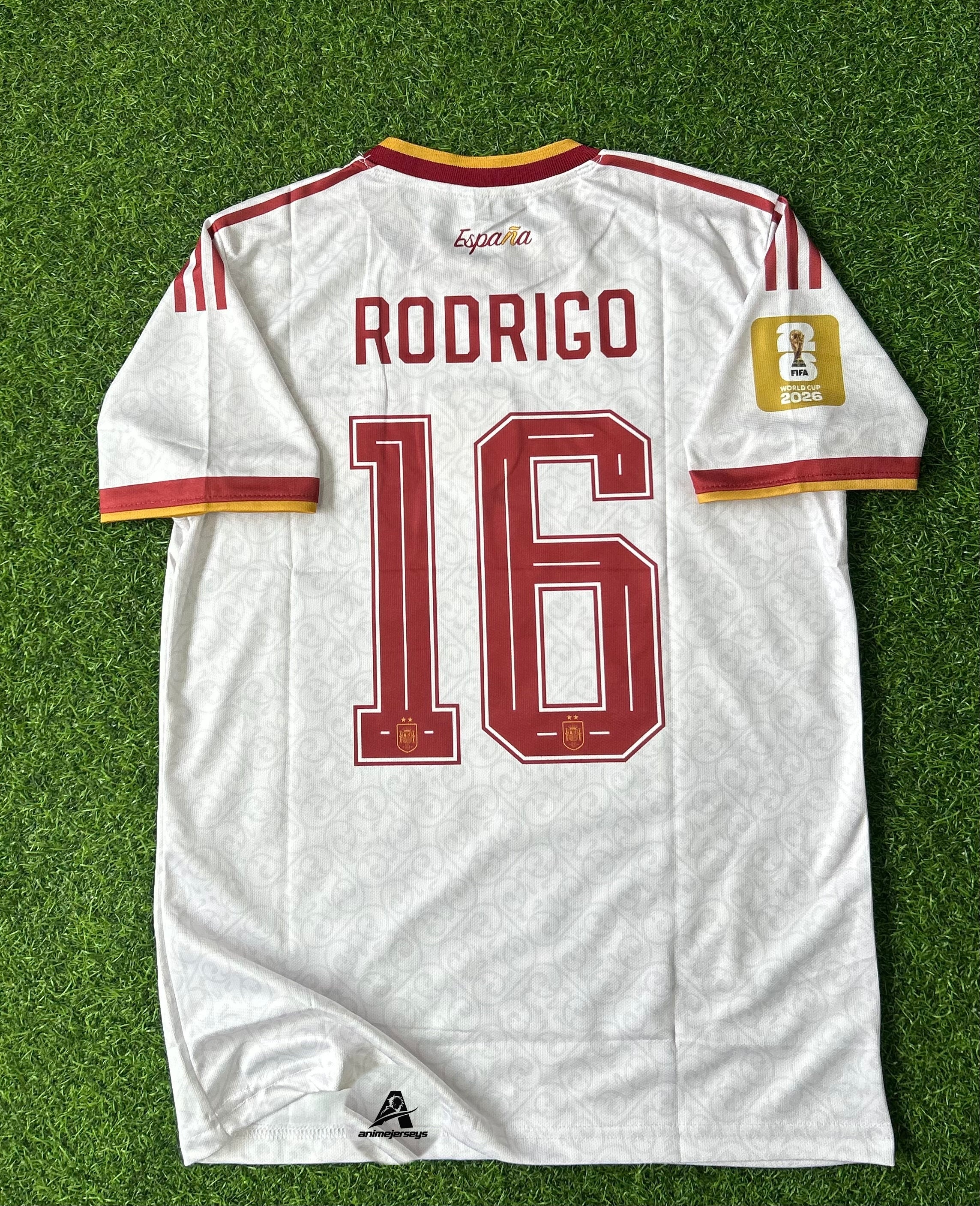 SPAIN 2026 AWAY JERSEY, HALF SLEEVE EMBROIDERY