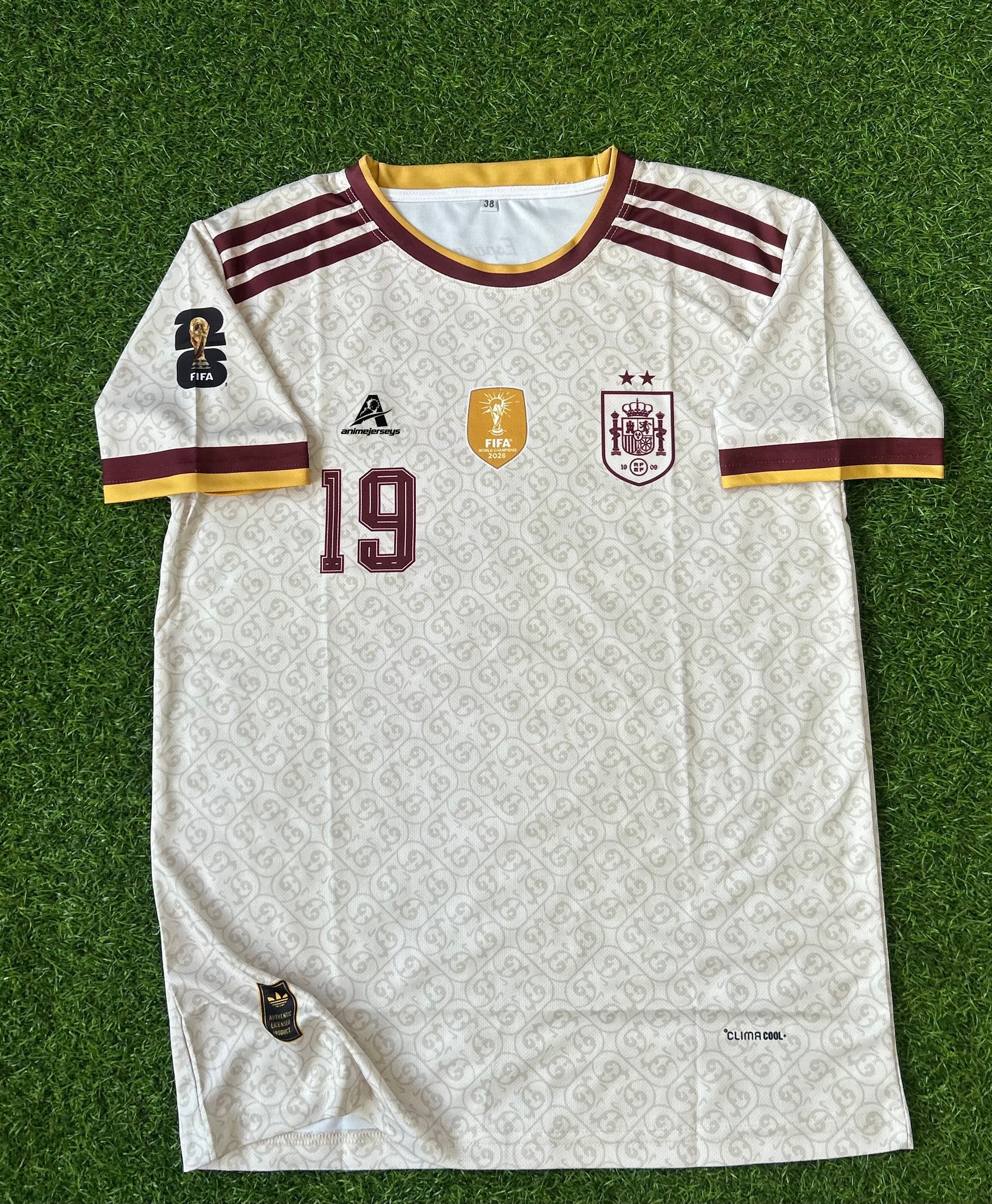 SPAIN 2026 AWAY KIT, HALF SLEEVE SUBLIMATION