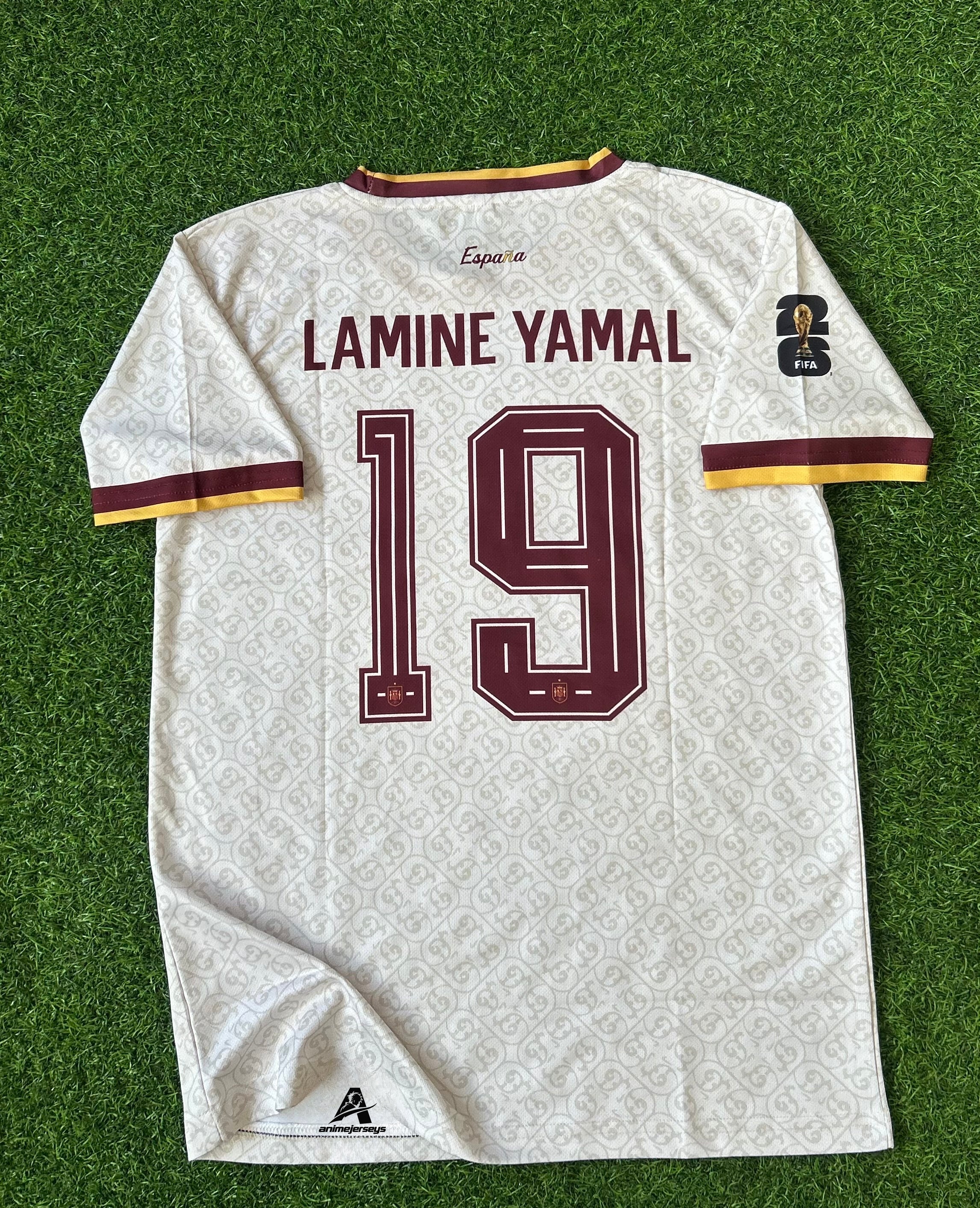 SPAIN 2026 AWAY KIT, HALF SLEEVE SUBLIMATION