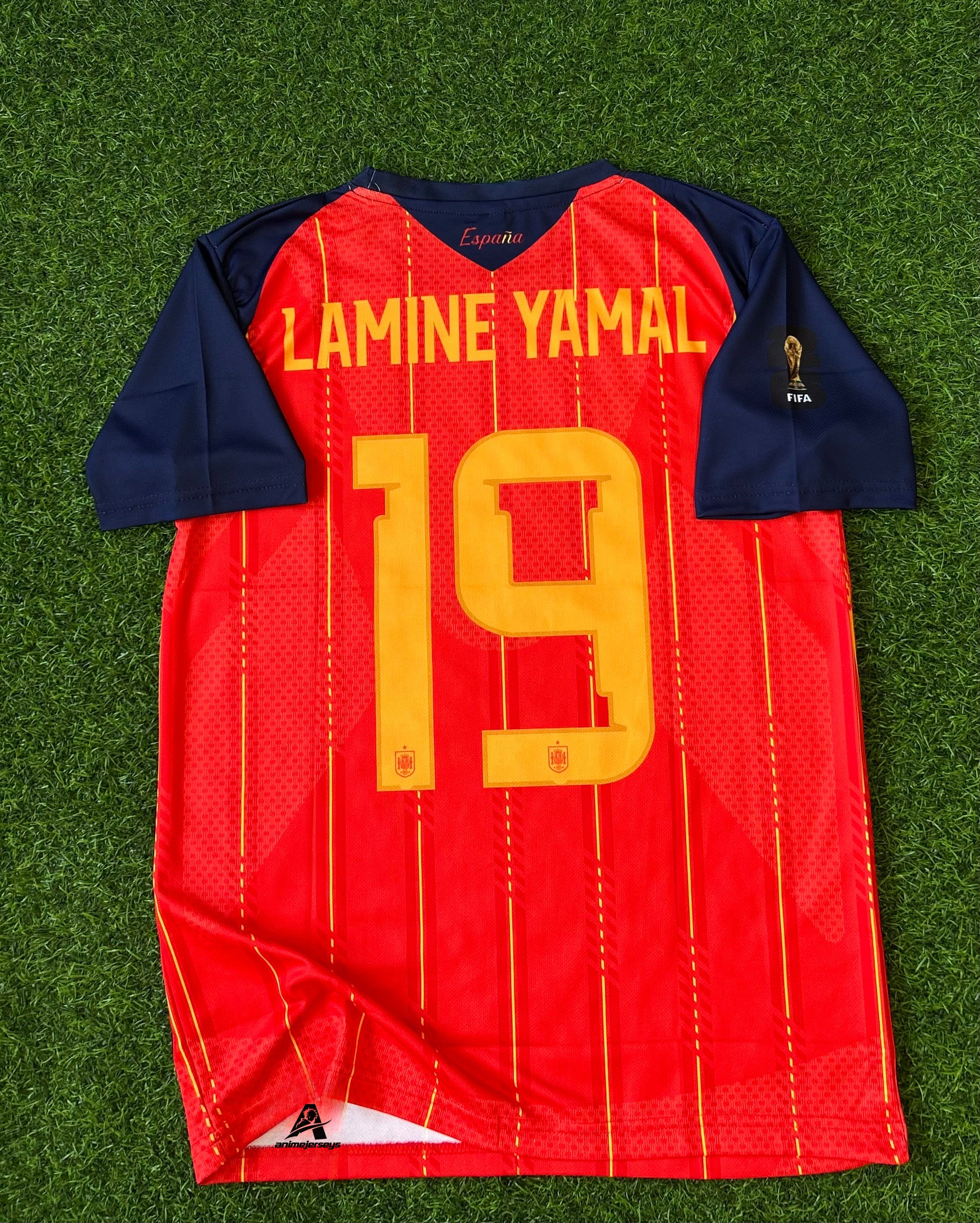 SPAIN 2026 HOME KIT, HALF SLEEVE SUBLIMATION