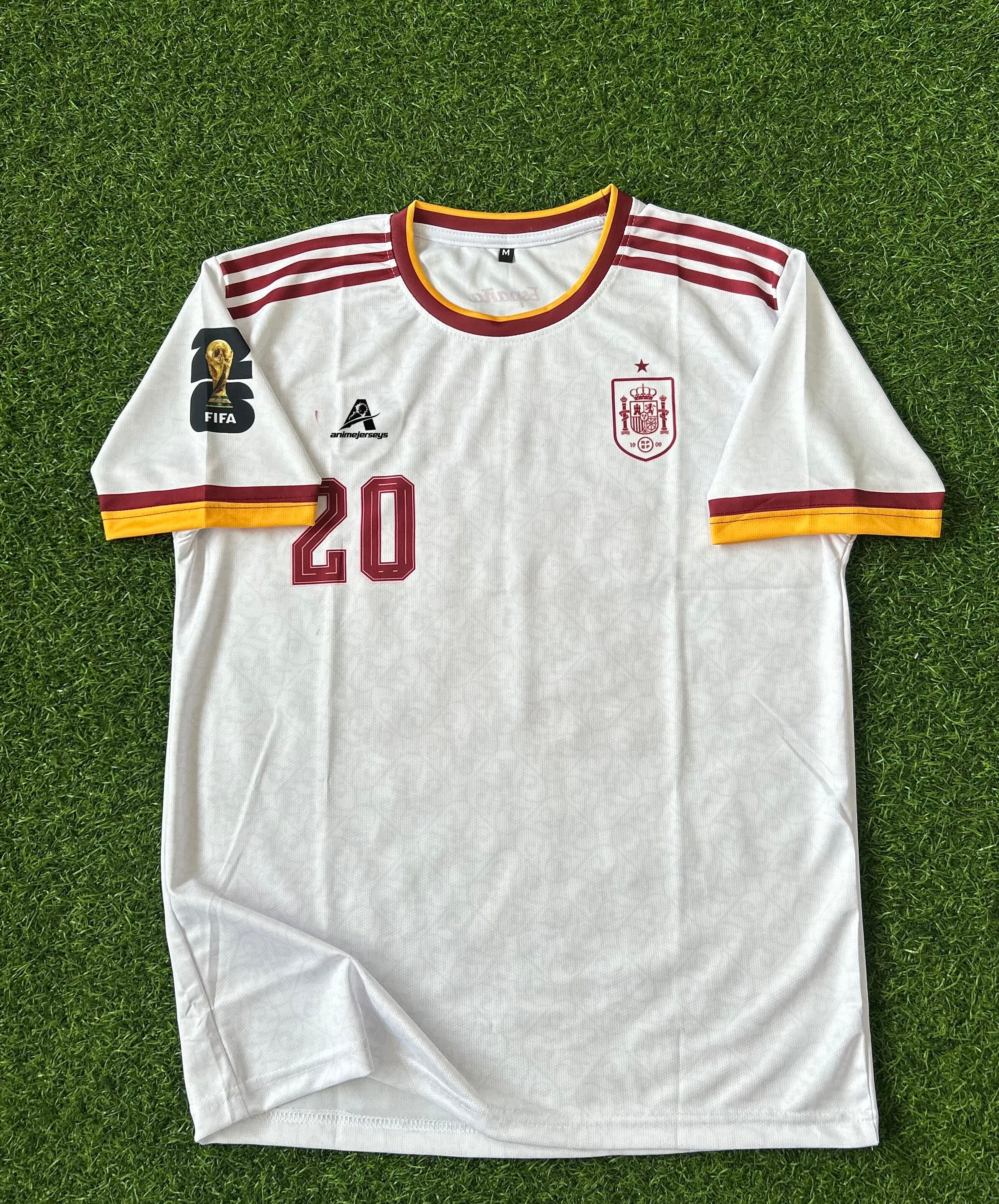 SPAIN 2026 WORLD CUP AWAY KIT, HALF SLEEVE SUBLIMATION