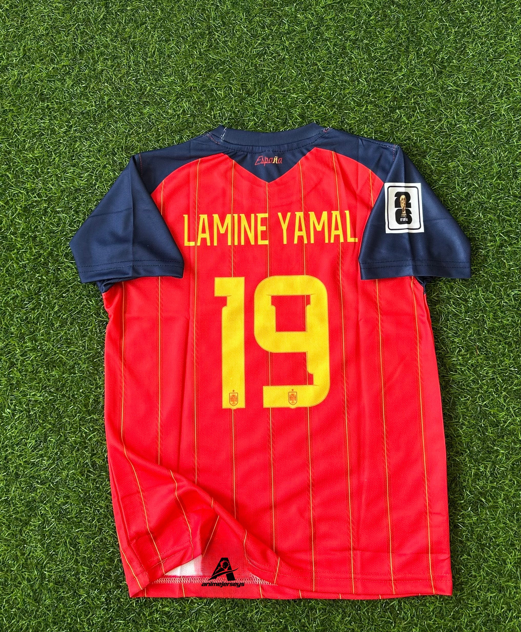 SPAIN 2026 WORLD CUP HOME KIT, HALF SLEEVE SUBLIMATION (KID SIZE)