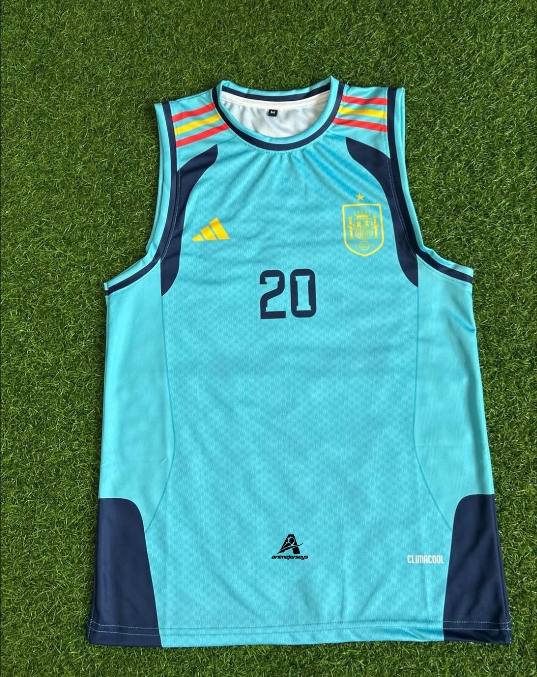 SPAIN 2026 WORLD CUP TRAINING KIT,SLEEVLESS FULLSUBLIMATION