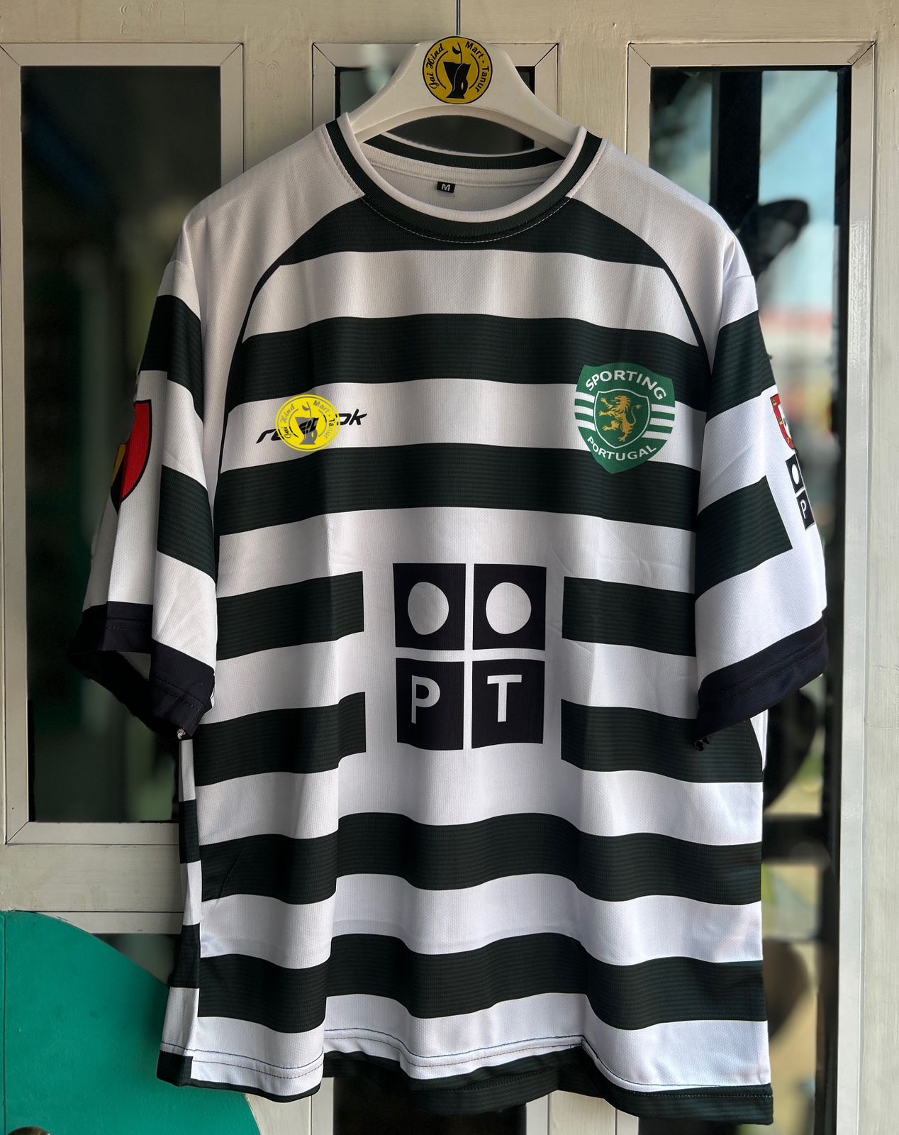 SPORTING CP 2001-03 HOME KIT, FIVESLEEVE SUBLIMATION