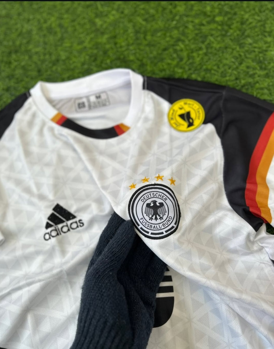 GERMANY RETRO SPECIAL EDITION HALF SLEEVE EMBROIDERY QUALITY