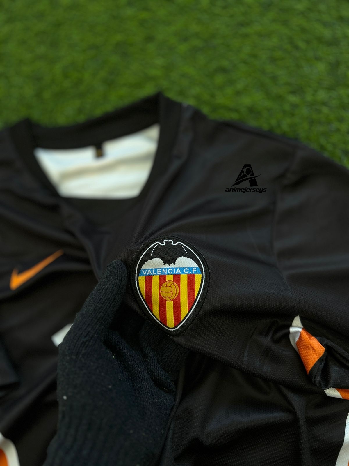 VALENCIA 2006-07 AWAY KIT, HALFSLEEVE EMBROIDERY