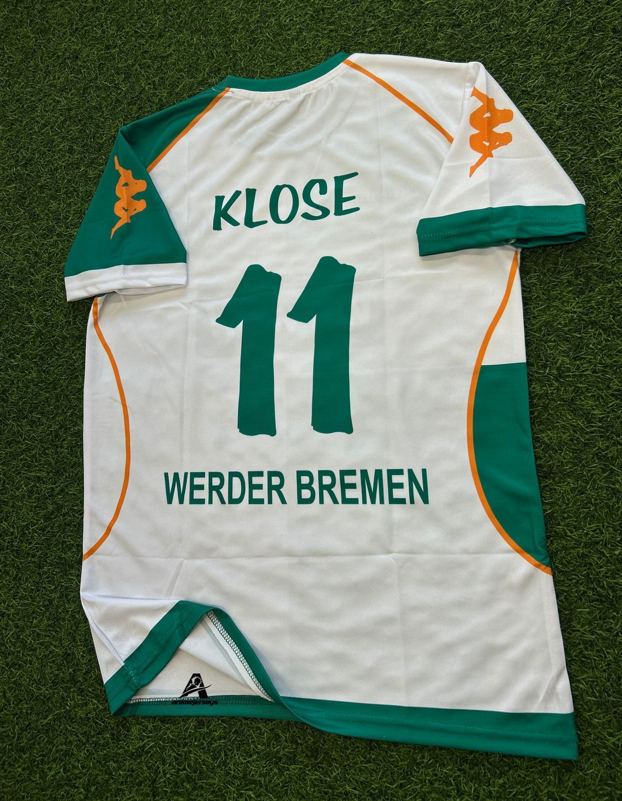 WERDER BREMEN 2006-07 HOME KIT, HALFSLEEVE SUBLIMATION